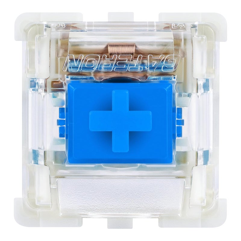 MarsHopper Gateron G Pro 3.0 Blue Switches for Mechanical Keyboard - 32 Pack, Pre-Lubed 3-Pin Clicky RGB Switches (60gf) - Image 2